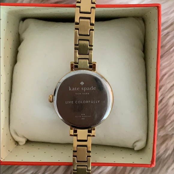 Kate Spade Gold Rhinestone Watch - Picture 6 of 8